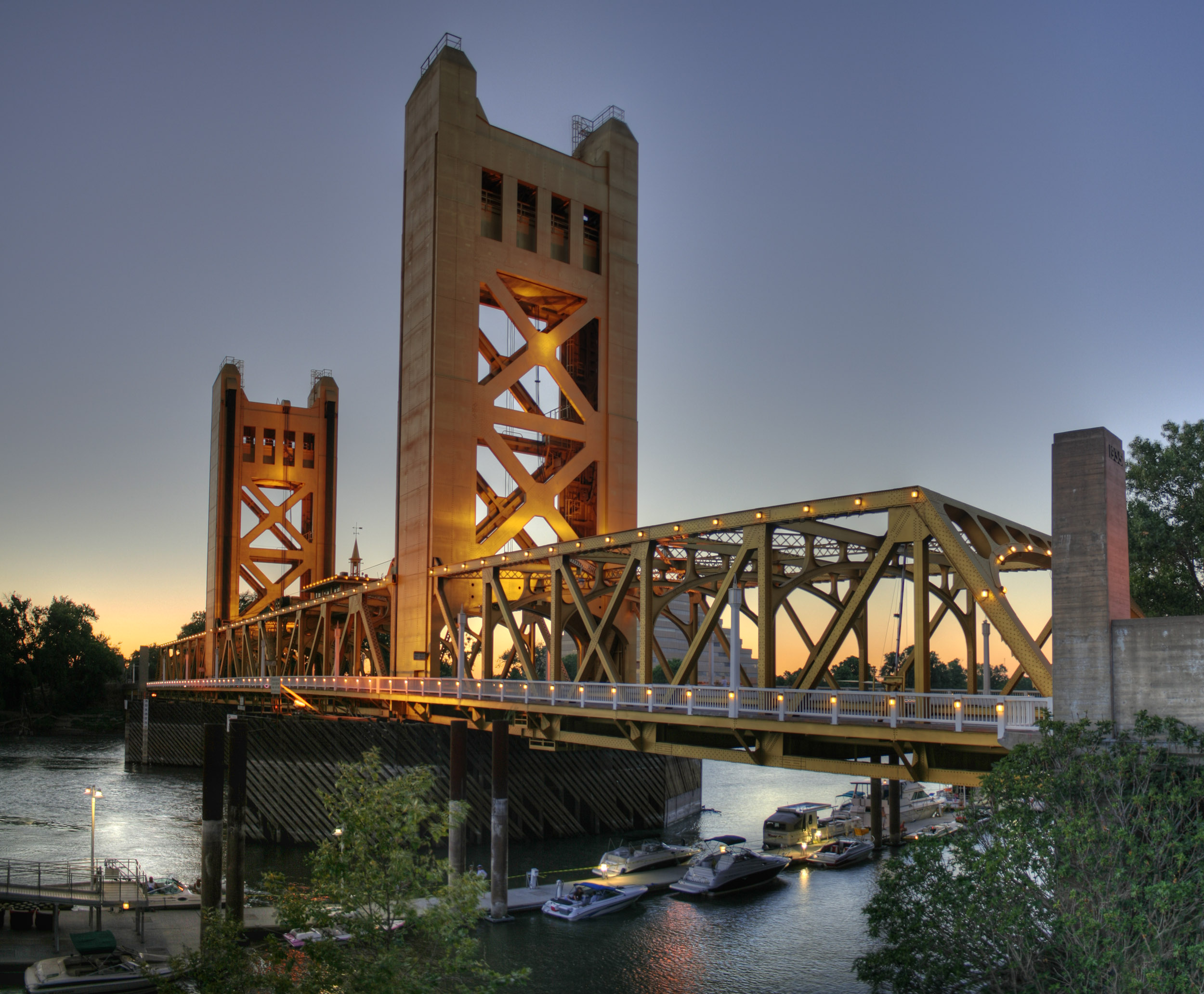 Tower Bridge over the Sacramento River