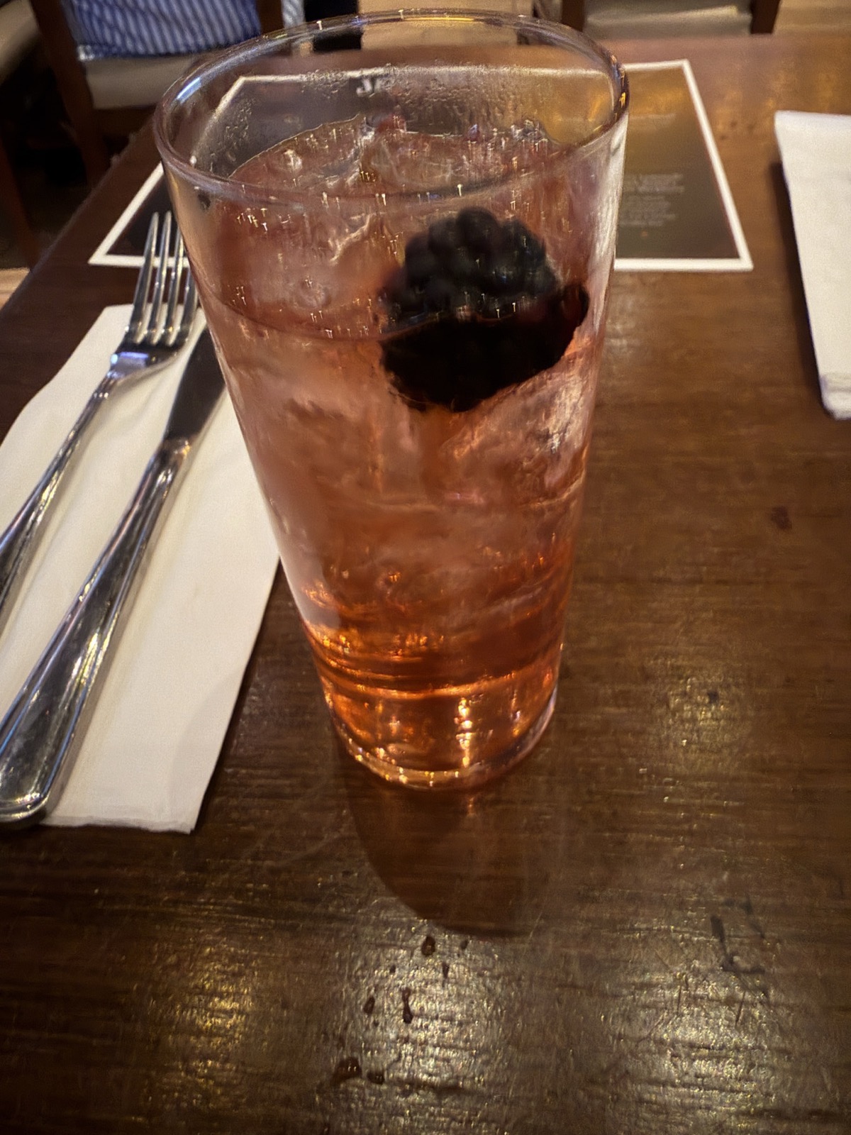 Blackberry Lemonade cocktail